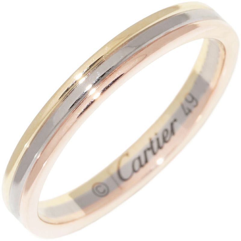 Cartier Vendome Ring K18yg K18wg K18pg